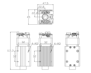 研度激光器机械规格